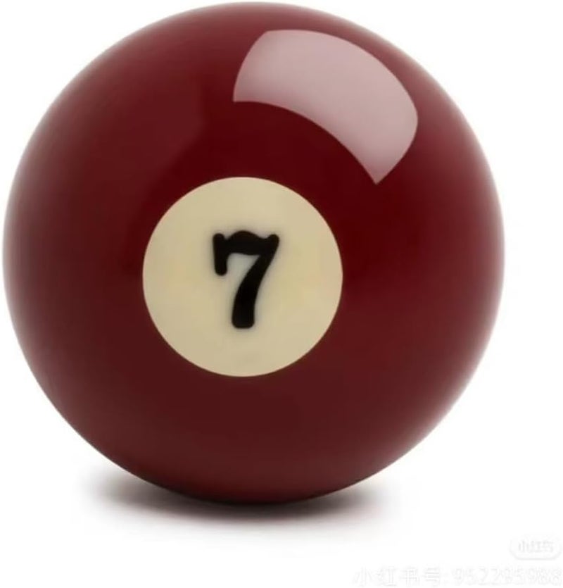 Ovewibi Replacement Billiards Ball, 2-1/4" Regulation Size, Object Balls with Cue Ball & Billiard #8 Ball, Standard Billiards Ball Accessories - Image 1